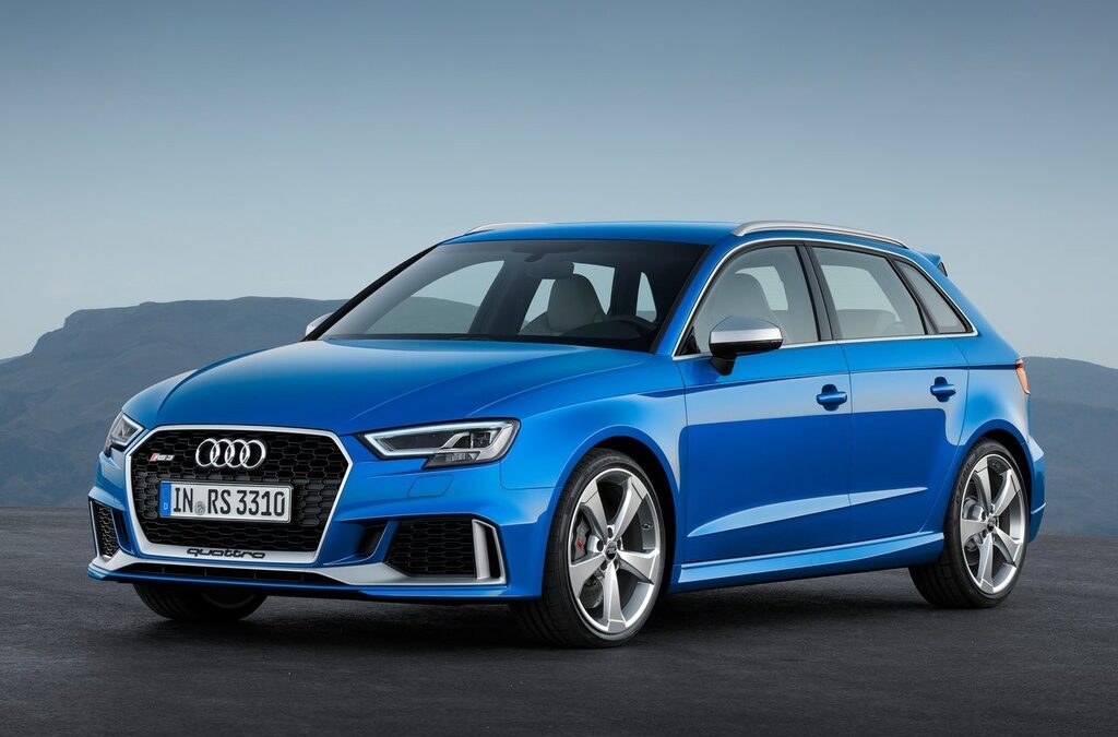 Новото "Ауди" RS3 Sportback ползва най-мощният петцилиндров мотор в света