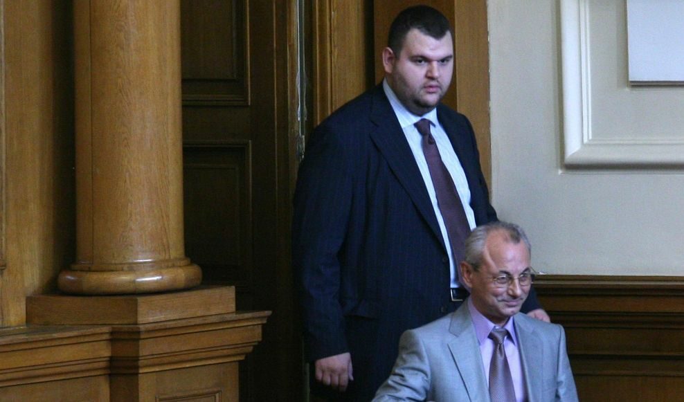Ахмед Доган и Делян Пеевски през 2009 г. по време на мандата на 41-ия парламент.