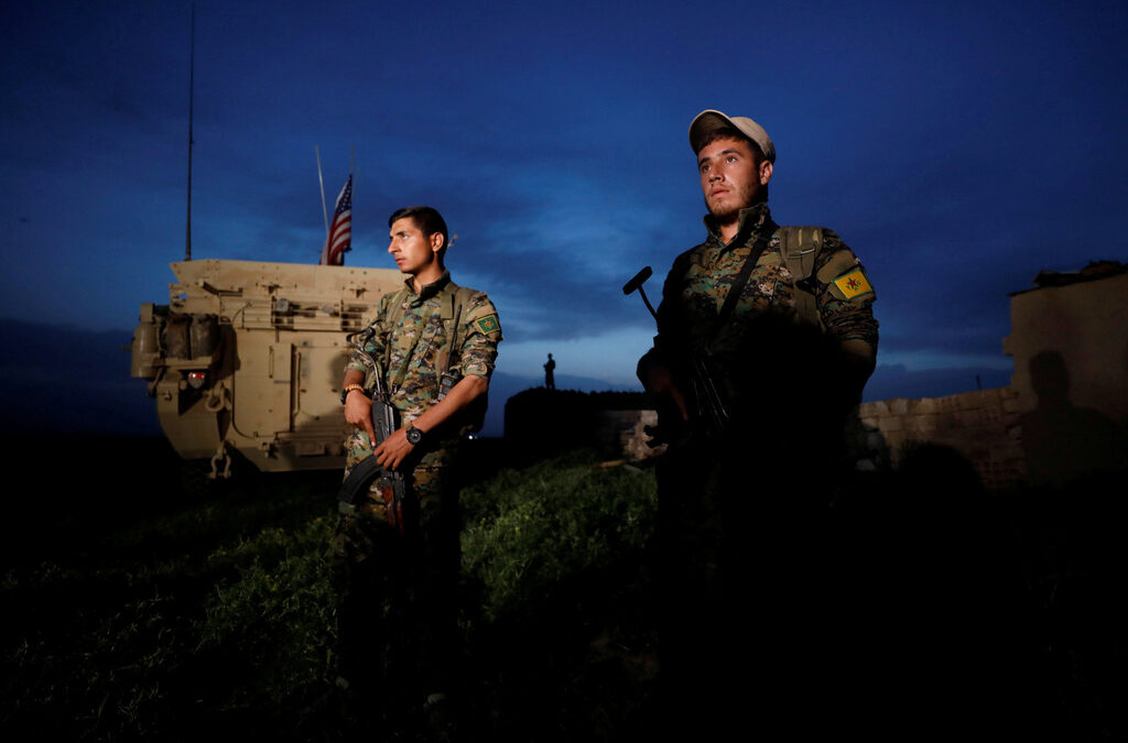 Кюрдски бойци от YPG.