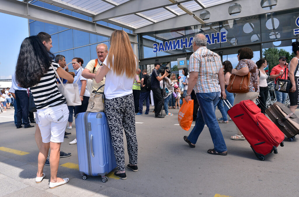 Летище София отчете рекорден ръст на превозените пътници