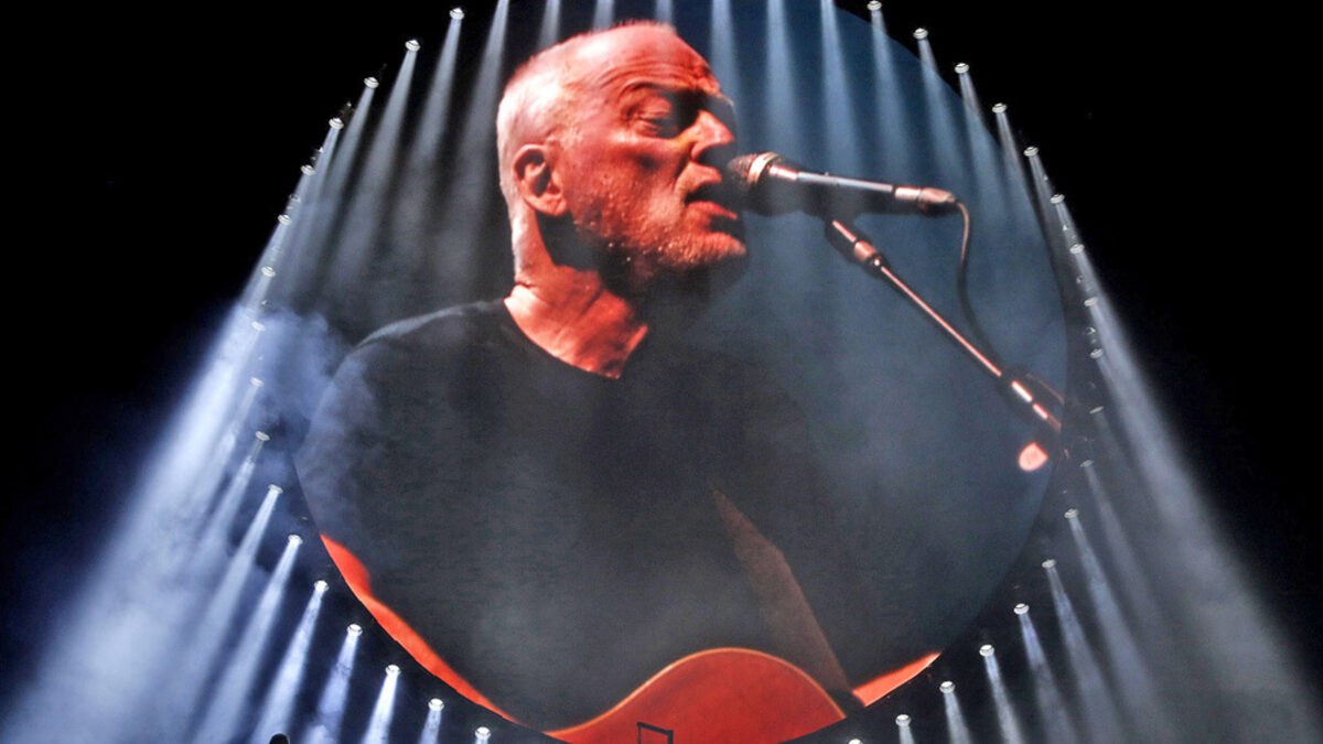 Част от постера на концерта David Gilmour Live At Pompeii Част от постера на концерта David Gilmour Live At Pompeii