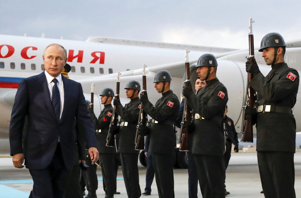 Путин в Анкара: Фактически създадохме условия да спре войната в Сирия