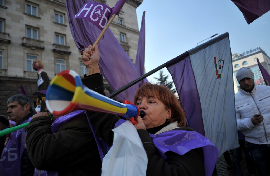 КНСБ планира над тричасов протест в центъра на София