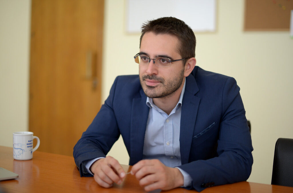 Изпълнителният директор на "Центъра за градска мобилност" Христиан Петров