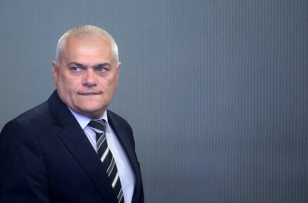 Министърът на вътрешните работи Валентин Радев