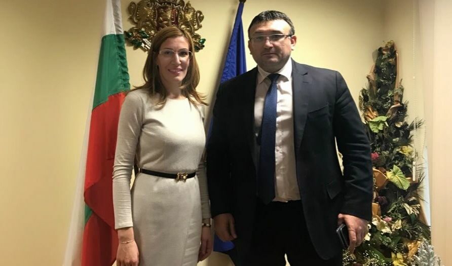 Николина Ангелкова и Младен Маринов