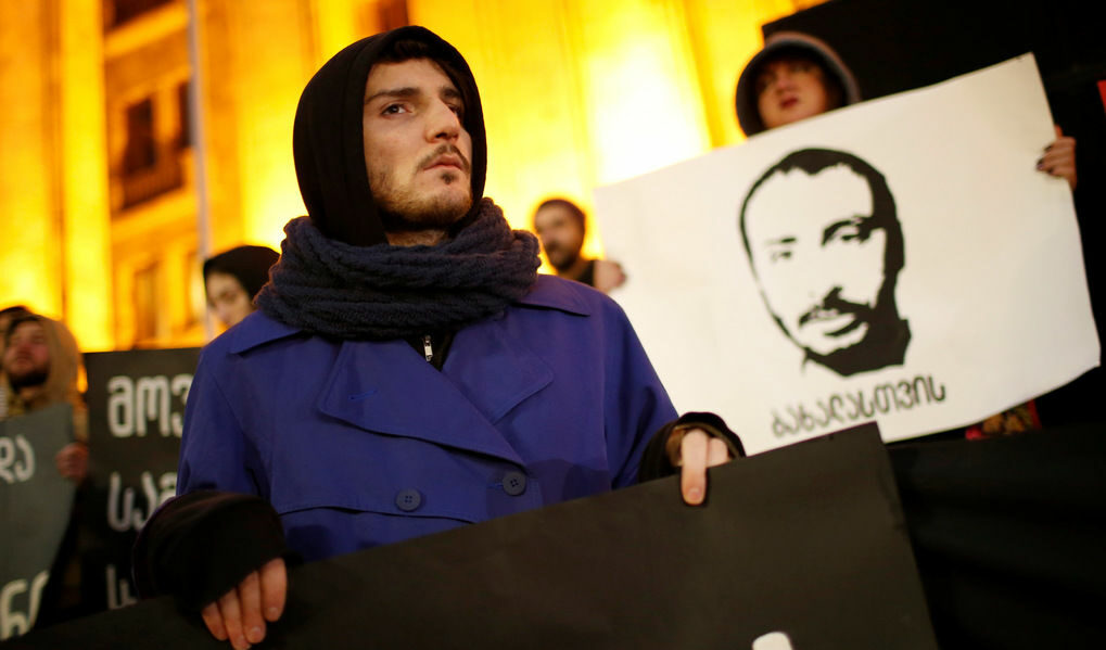 Грузинци протестираха в защита на актьор, осъден на осем години затвор за притежание на дрога