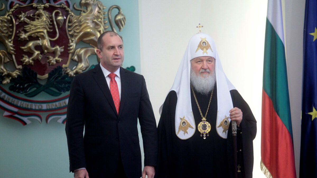 Президентът Румен Радев и патриарх Кирил