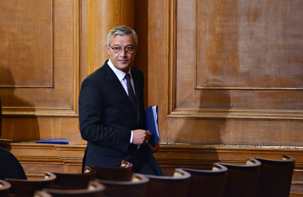 Цветан Гунев при избора му за подуправител на БНБ през 2013 година.