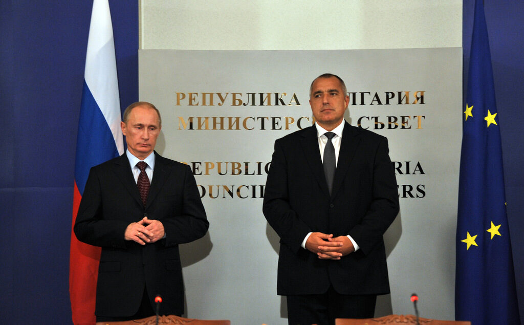 Бойко Борисов и Владимир Путин, 2010 г.