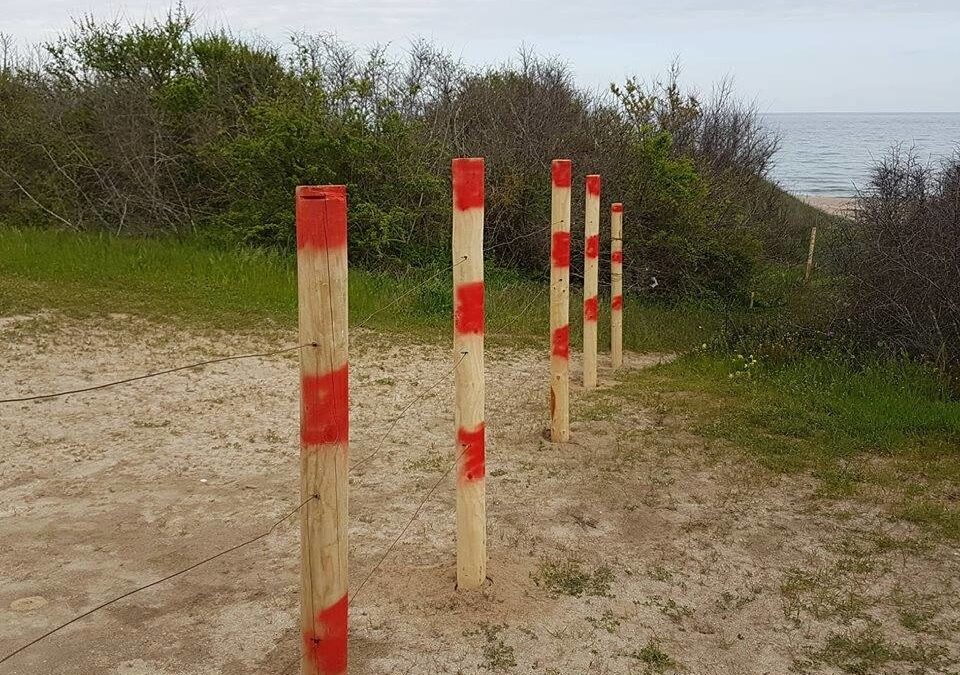 При засилено полицейско присъствие екозащитници протестират на къмпинг "Корал"