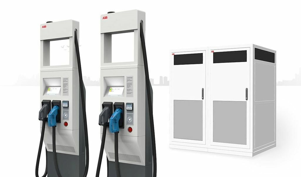 АББ представя първата високомощна 350 kW зарядна станция за електромобили