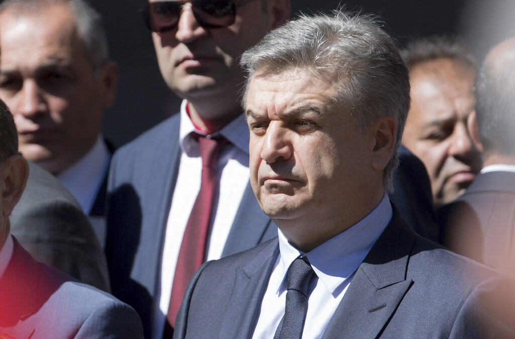 Изпълняващият длъжността премиер на Армения Карен Карапетян