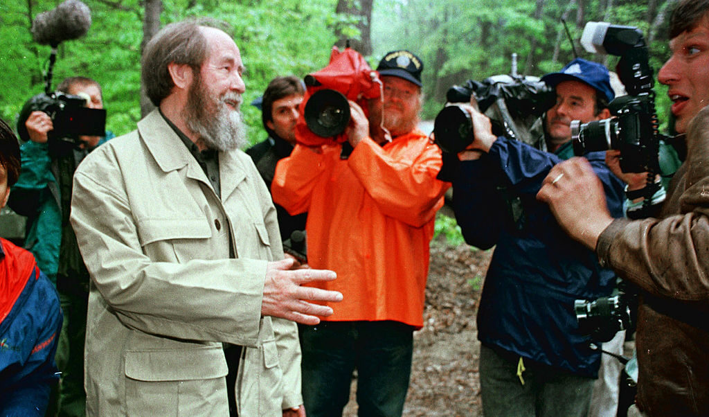 Александър Солженицин през 1994 г.