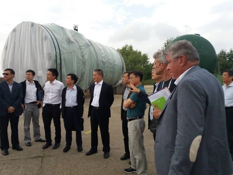 Гостите са се запознали с предприетите на площадката на АЕЦ "Белене" мерки за съхраняване на доставеното от "Атомстройекспорт" оборудване.