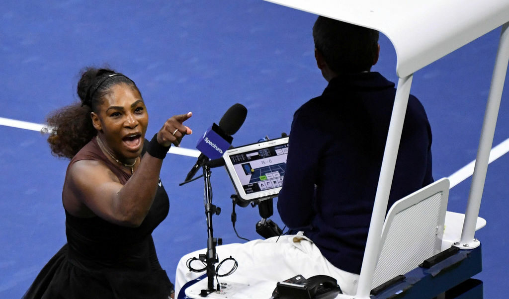 Серена Уилямс е прекалила при скандала със съдията на US Open, смята Федерер