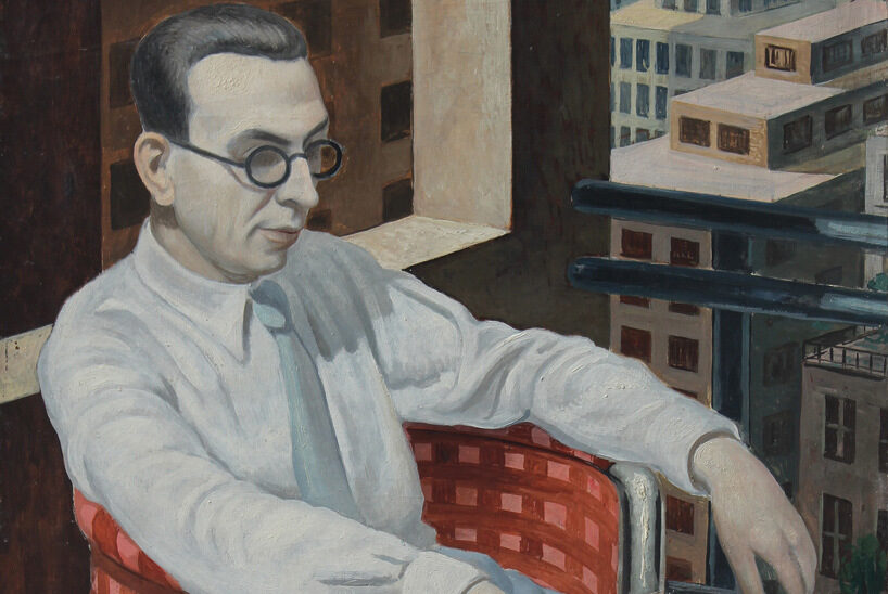 Кирил Цонев - портрет на писателя Светослав Минков от 1939г.