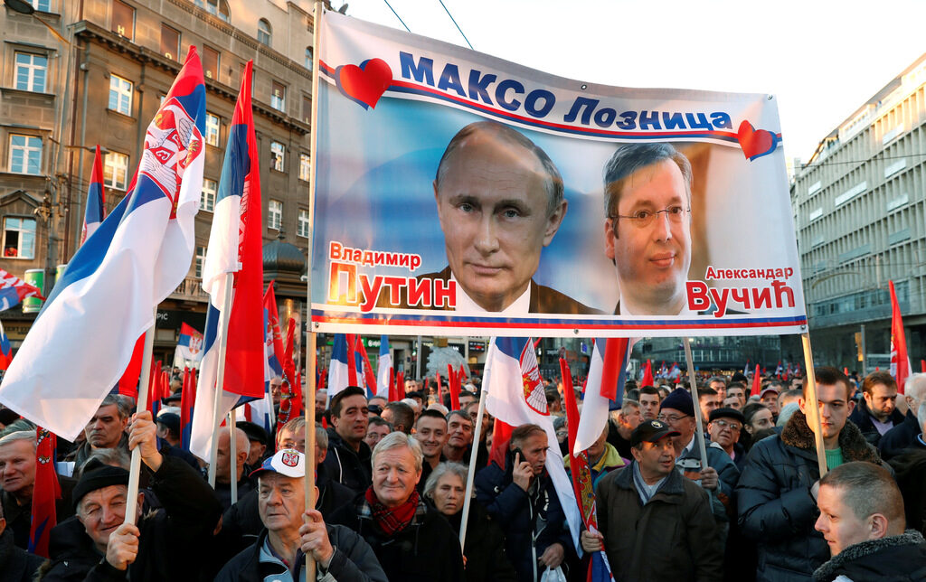 При посещението на Путин в Сърбия през януари