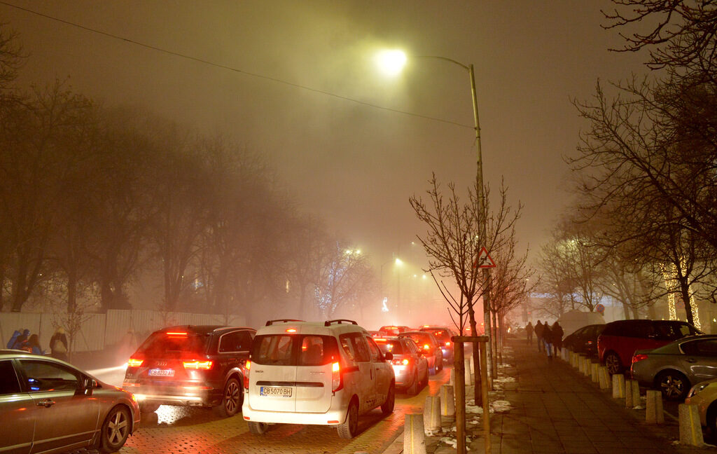 Мръсен въздух в София