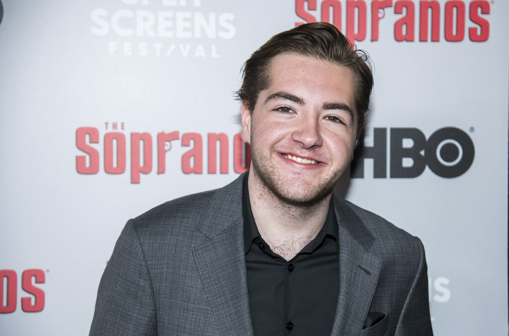 Майкъл Гандолфини на събитие на HBO на 9 януари 2019 г. по повод 20 години от първия епизод на сериала "Семейство Сопрано"