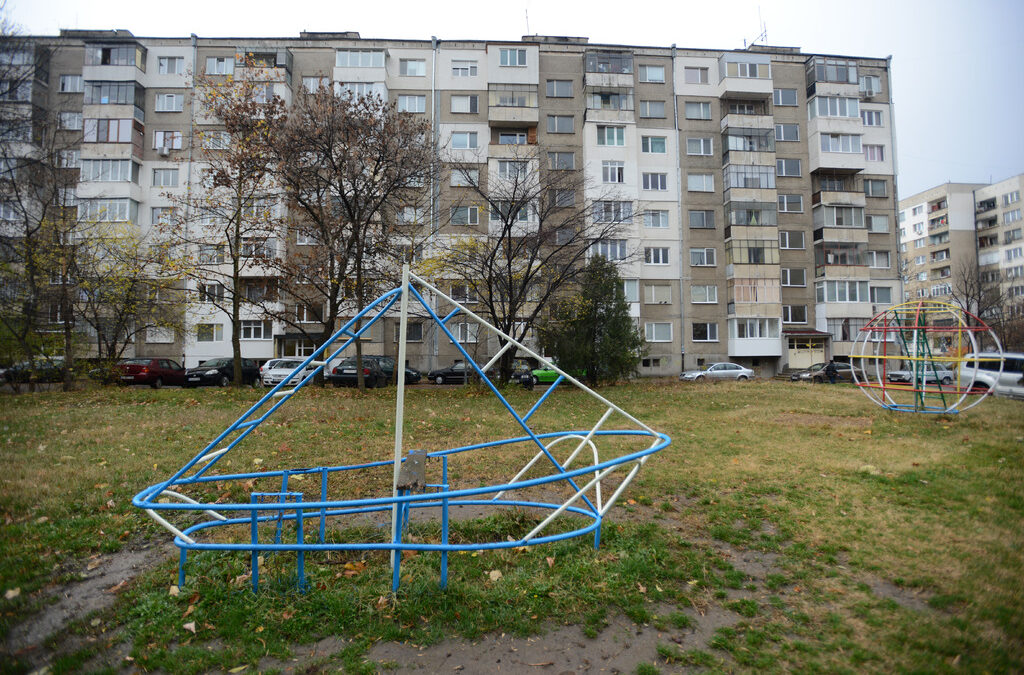 Междублоково пространство в "Младост 1"