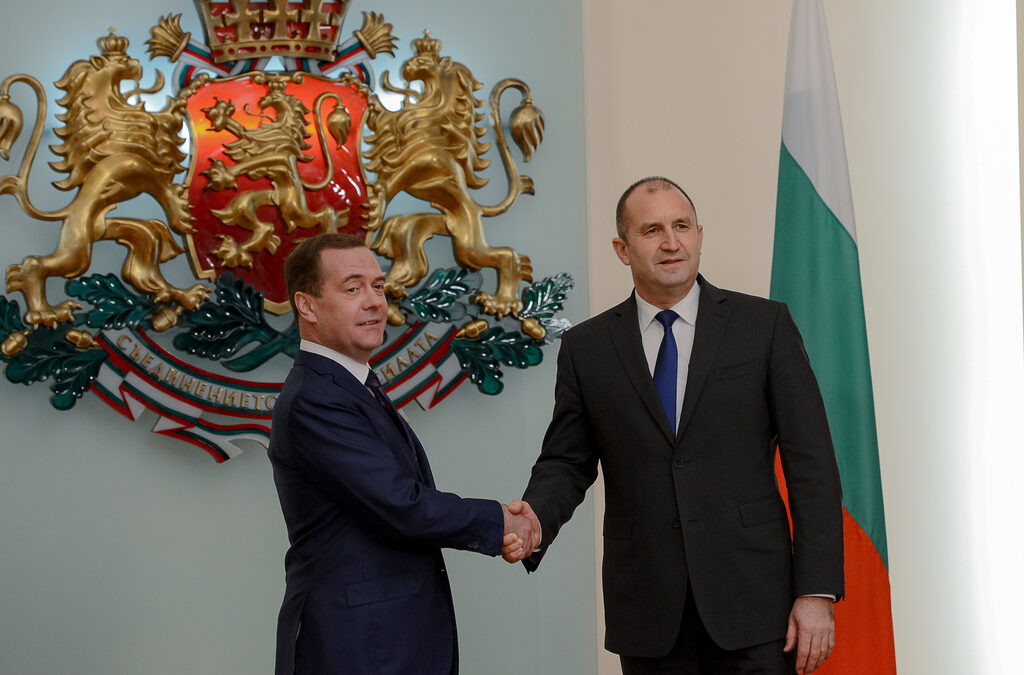 Дмитрий Медведев и Румен Радев