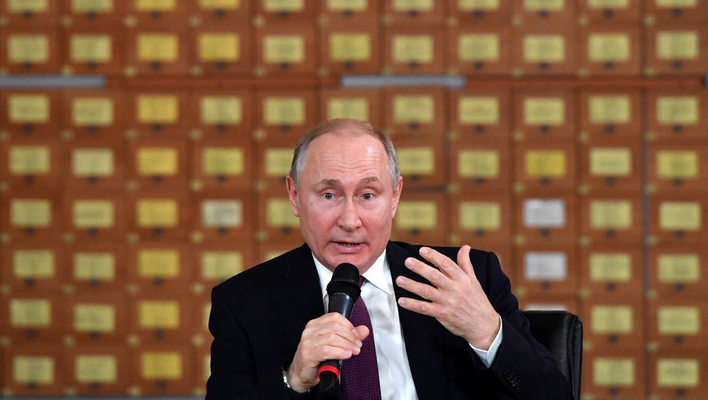 Руският президент Владимир Путин