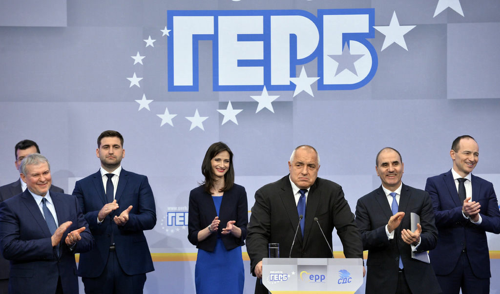 Бойко Борисов представя кандидатите си за европейски депутати