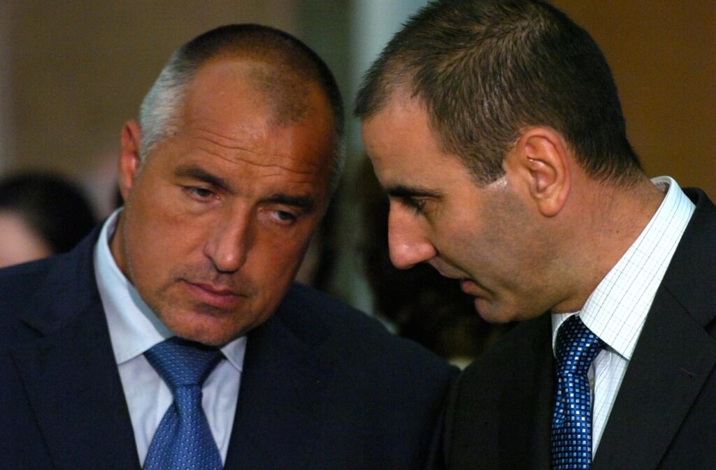 Борисов и Цветанов през 2007 г.