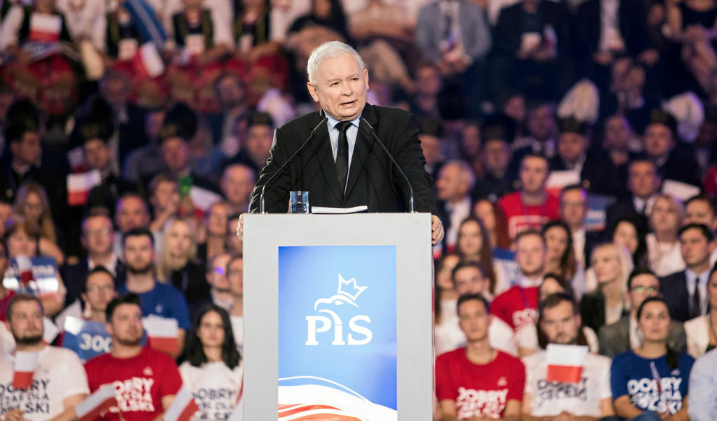 Лидерът на "Право и справедливост" Ярослав Качински