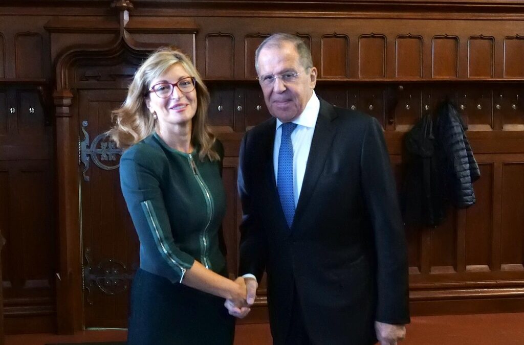 Външните министри на България и Русия Екатерина Захариева и Сергей Лавров Външните министри на България и Русия Екатерина Захариева и Сергей Лавров