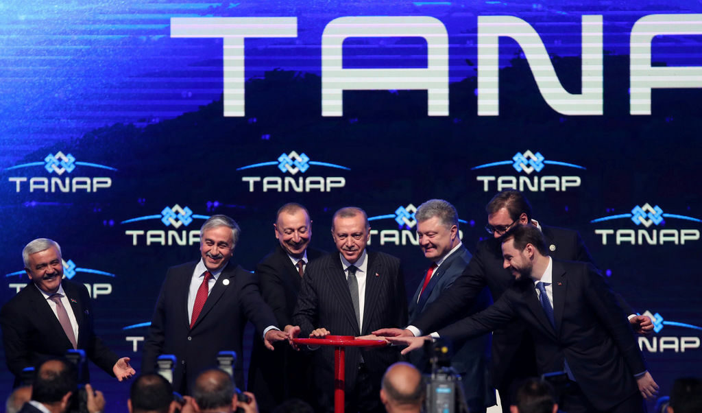 В Ескишехир в Турция миналия юни турската част от TANAP бе открита от президентите на Турция, Украйна, Сърбия и Азербайджан, както и лидера на т.нар. Севернокипърска турска република.