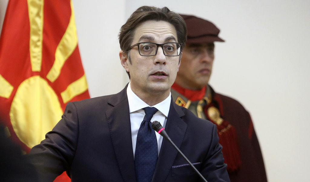 Президентът на Северна Македония Стево Пендаровски