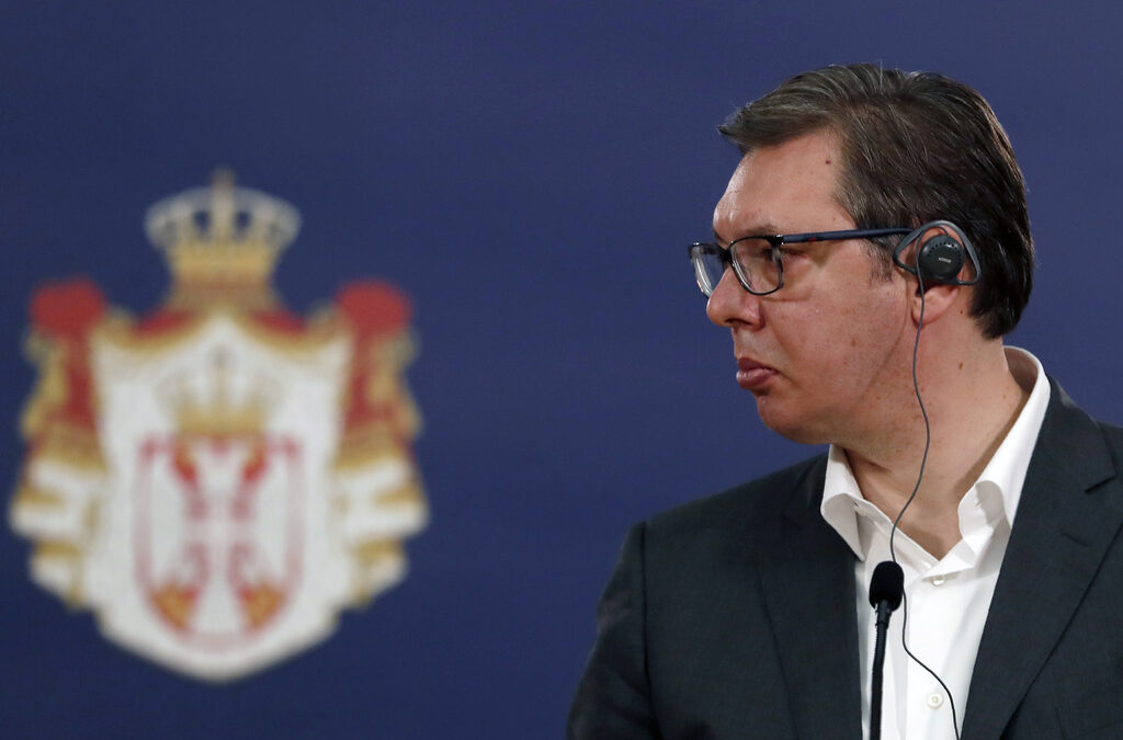 Сръбският президент Александър Вучич