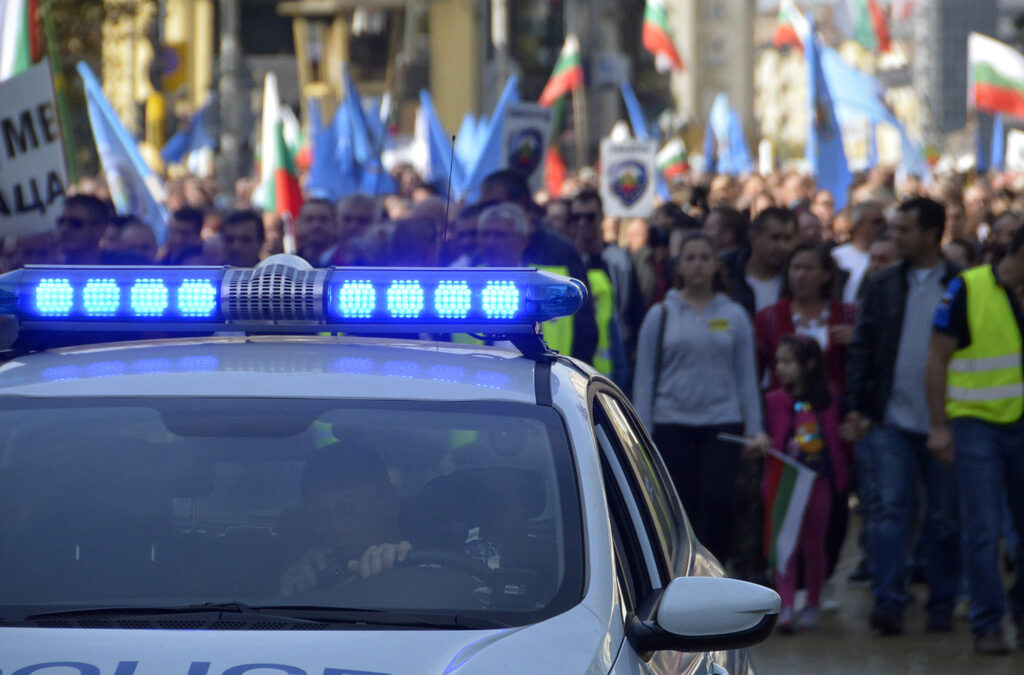 Последните протести на служителите на МВР бяха през лятото на миналата година отново с искане за достойно заплащане