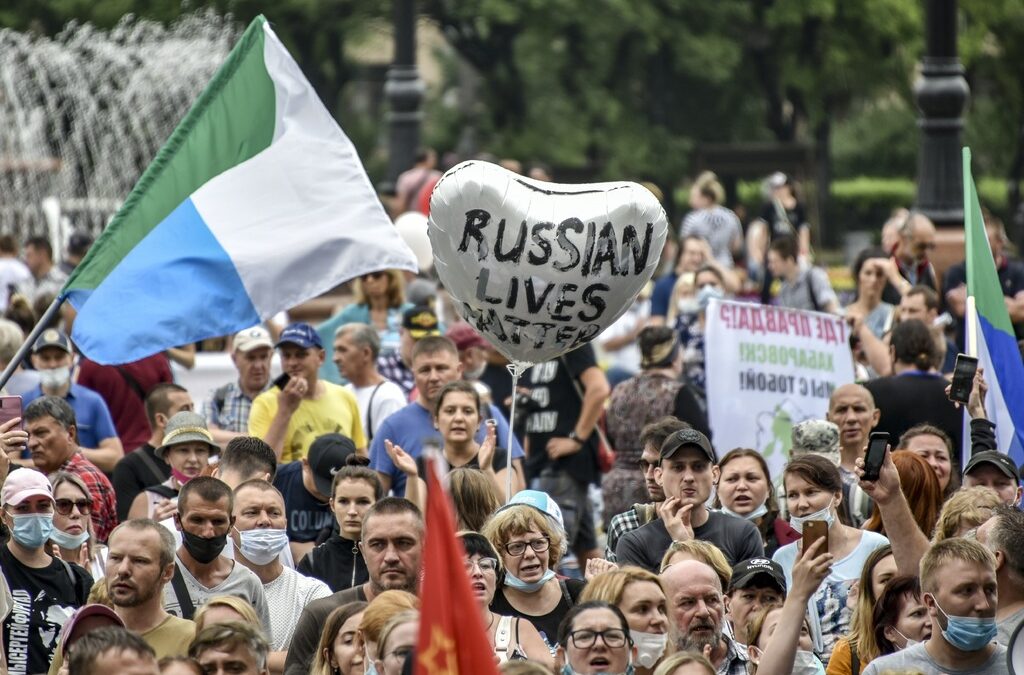 Руският град, който въстана срещу Путин