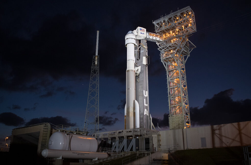 Първият полет на Starliner до МКС на ракетата Atlas V Първият полет на Starliner до МКС на ракетата Atlas V