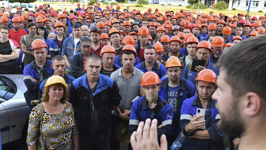 В предприятието "Гродно Азот"