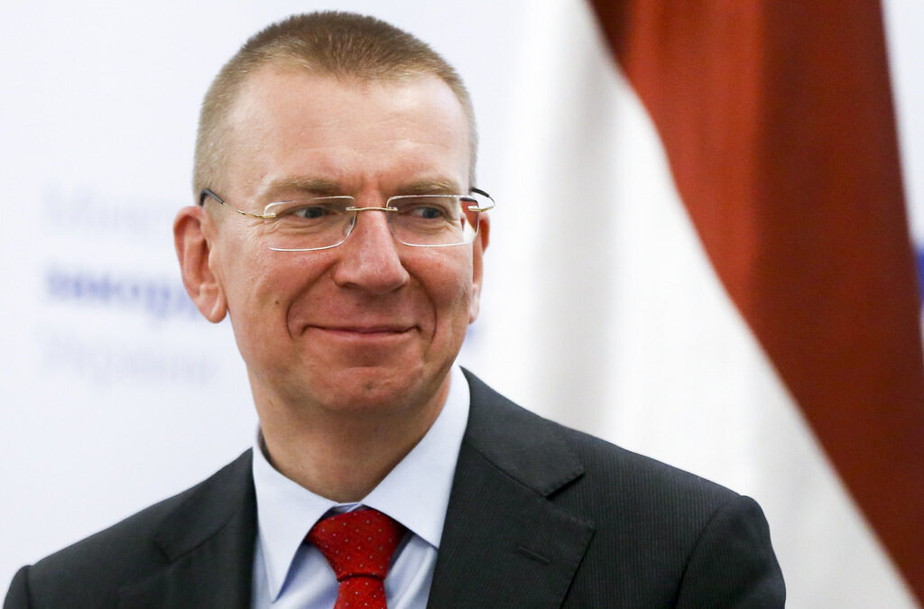 Латвийският външен министър Едгарс Ринкевичс