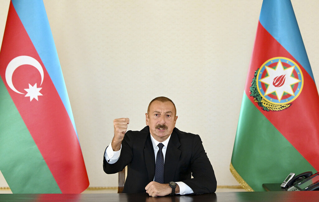 Азербайджанският президент Илхам Алиев.
