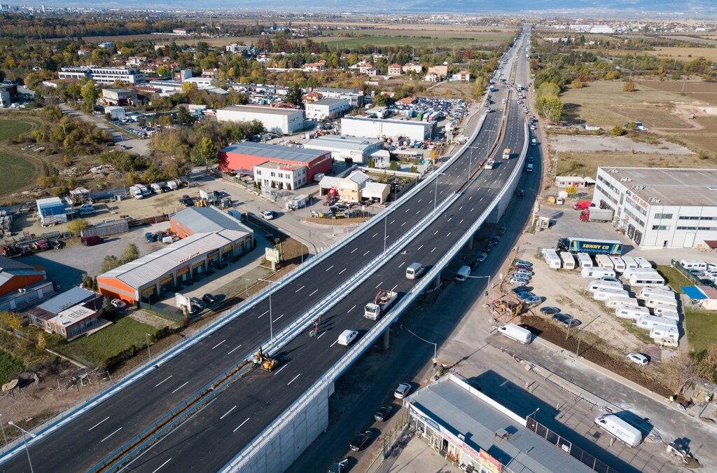 От днес се пуска движението по столичната Южна дъга между Герман и магистрала "Тракия"