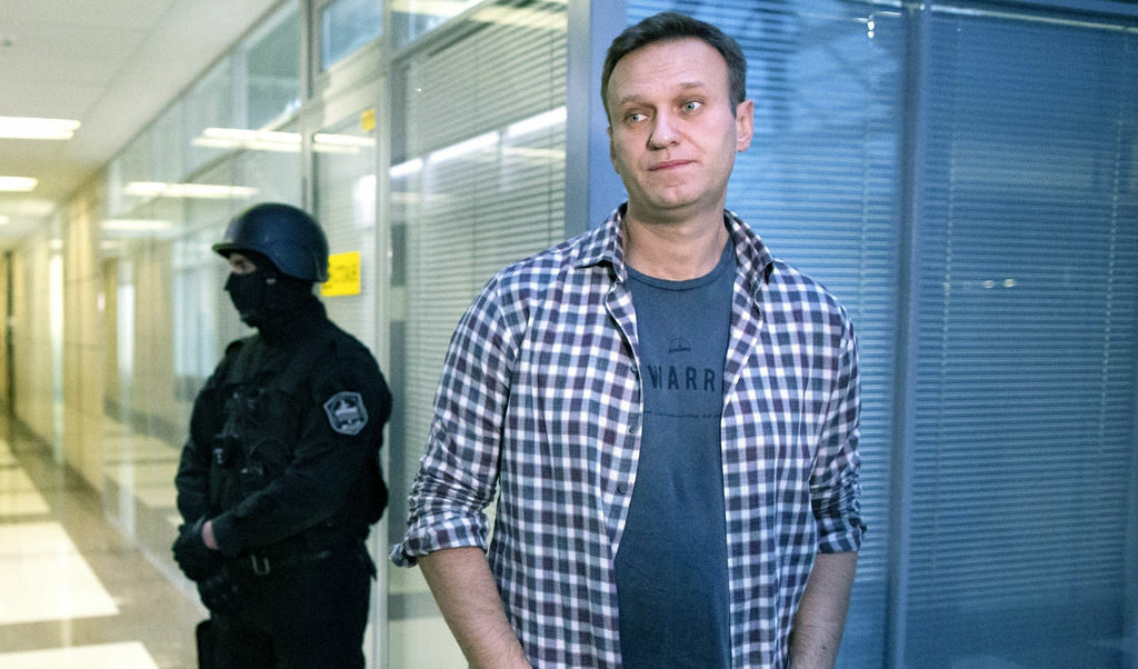 Навални ще бъде задържан при връщането си в Русия в неделя Навални ще бъде задържан при връщането си в Русия в неделя