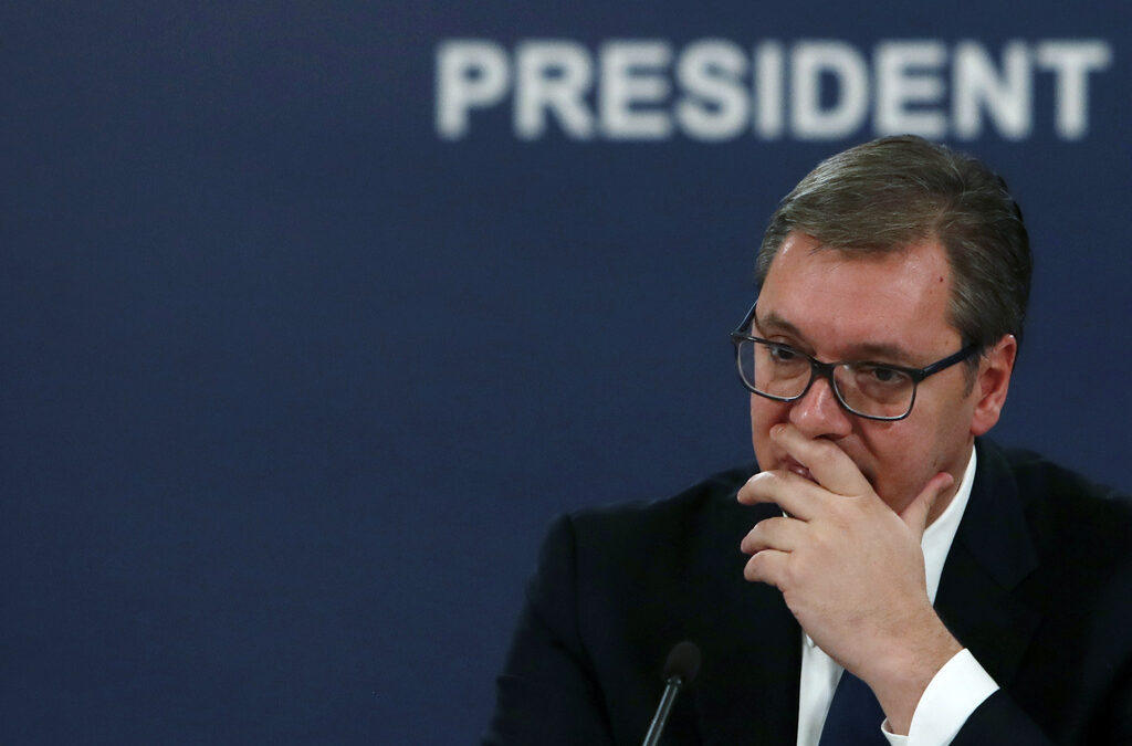 Сръбският президент Александър Вучич