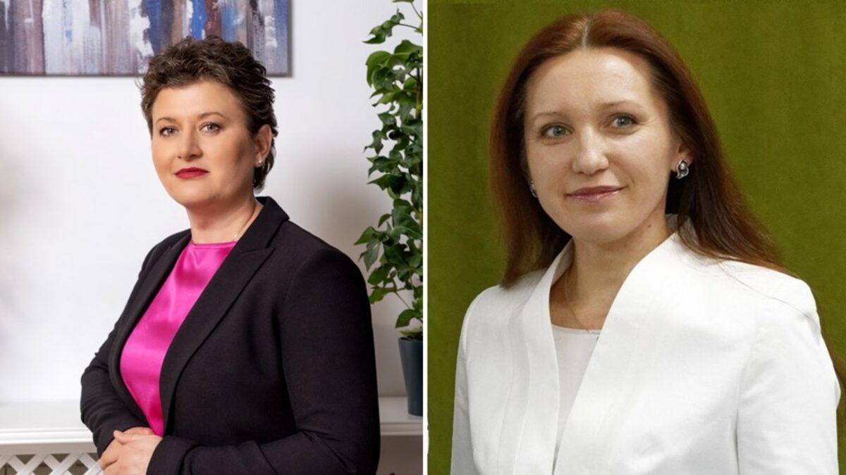 Милена Драгийска-Денчева – главен изпълнителен директор на "Лидл България" (вляво), Цанка Миланова – изпълнителен директор на Българската хранителна банка