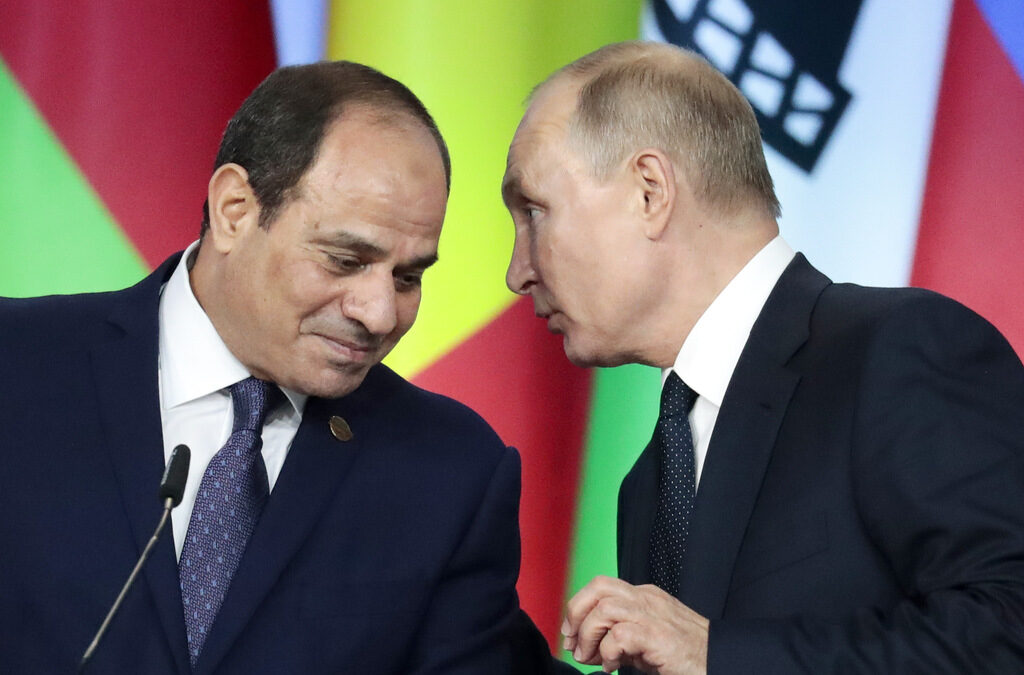 Президентите на Египет и Русия, Абдел Фатах ас Сиси и Владимир Путин