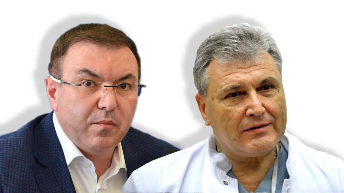 Костадин Ангелов, бивш министър на здравеопазването, и Любомир Спасов, бивш директор на болница "Лозенец"