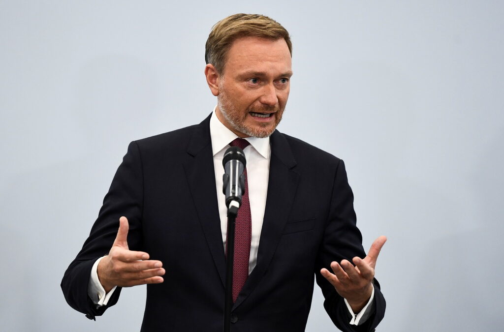 Кристиан Линднер, лидер на германската Свободна демократическа партия.