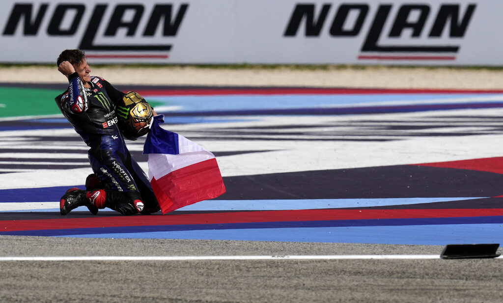Французин е новият световен шампион в MotoGP Французин е новият световен шампион в MotoGP