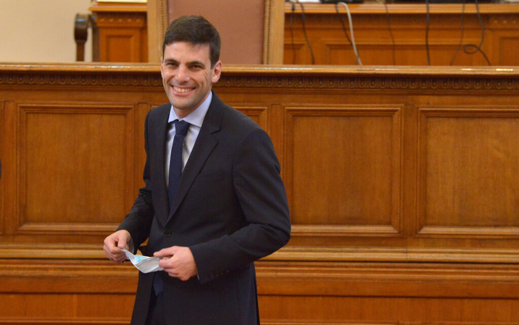 Откриване на 47 народно събрание, парламент Никола Минчев