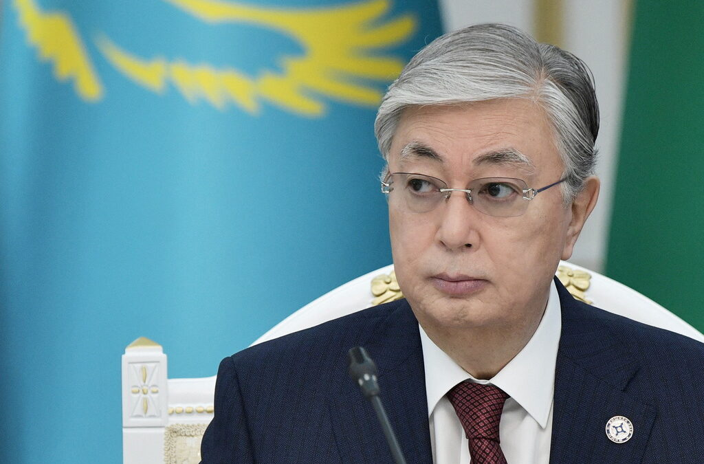 Президентът Касим-Жомарт Токаев. Президентът Касим-Жомарт Токаев.